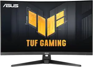 ASUS TUF Gaming 32" (31.5" viewable) QHD 2K 1440P 180Hz with AMD FreeSync (Adaptive Sync) 0.5ms 1500R ELMB Curved Gaming Computer Monitor VG32WQ3B