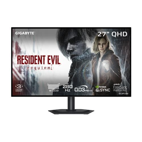 GIGABYTE MO27Q28G 27" 2560 x 1440 W-OLED 280Hz Gaming Monitor