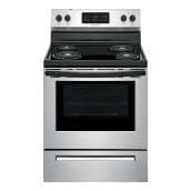 Frigidaire Freestanding Stainless Steel Electric Range - 4 Burner Coil Top - CSA Listed - 5.3-cu ft