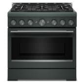 KitchenAid 36" 5.1 Cu. Ft. True Convection 6-Burner Freestanding Gas Air Fry Range (KFGS936SJP) - Juniper