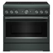 KitchenAid 36" 5.1 Cu. Ft. True Convection 6-Element Induction Air Fry Range (KFIS936SJP) - Juniper