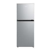 Midea Compact Refrigerator with Top Freezer 4.5-ft³ 18.5 x 47-in - Stainless Steel