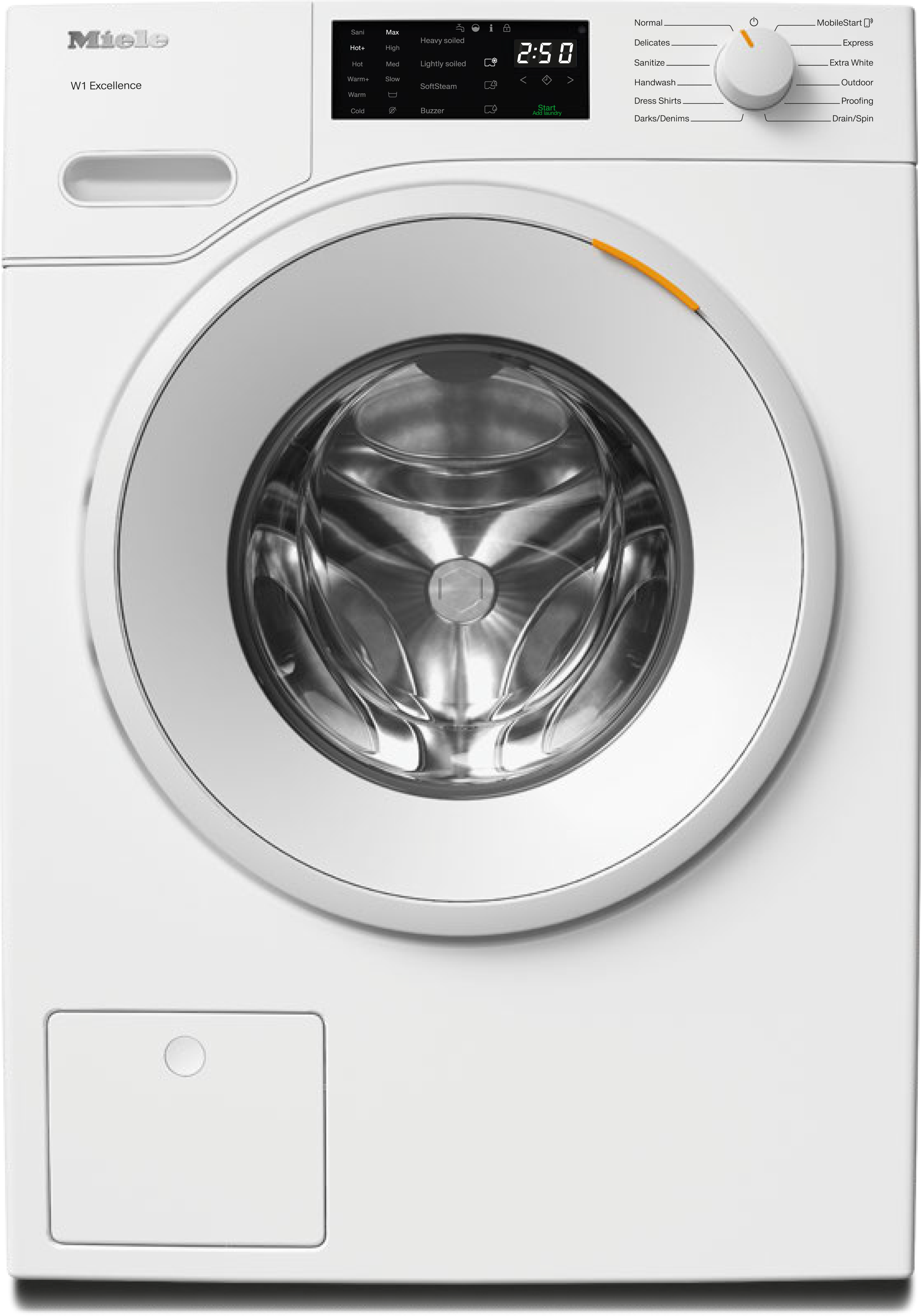 W1 front-loading washing machine: WXD160 WCS