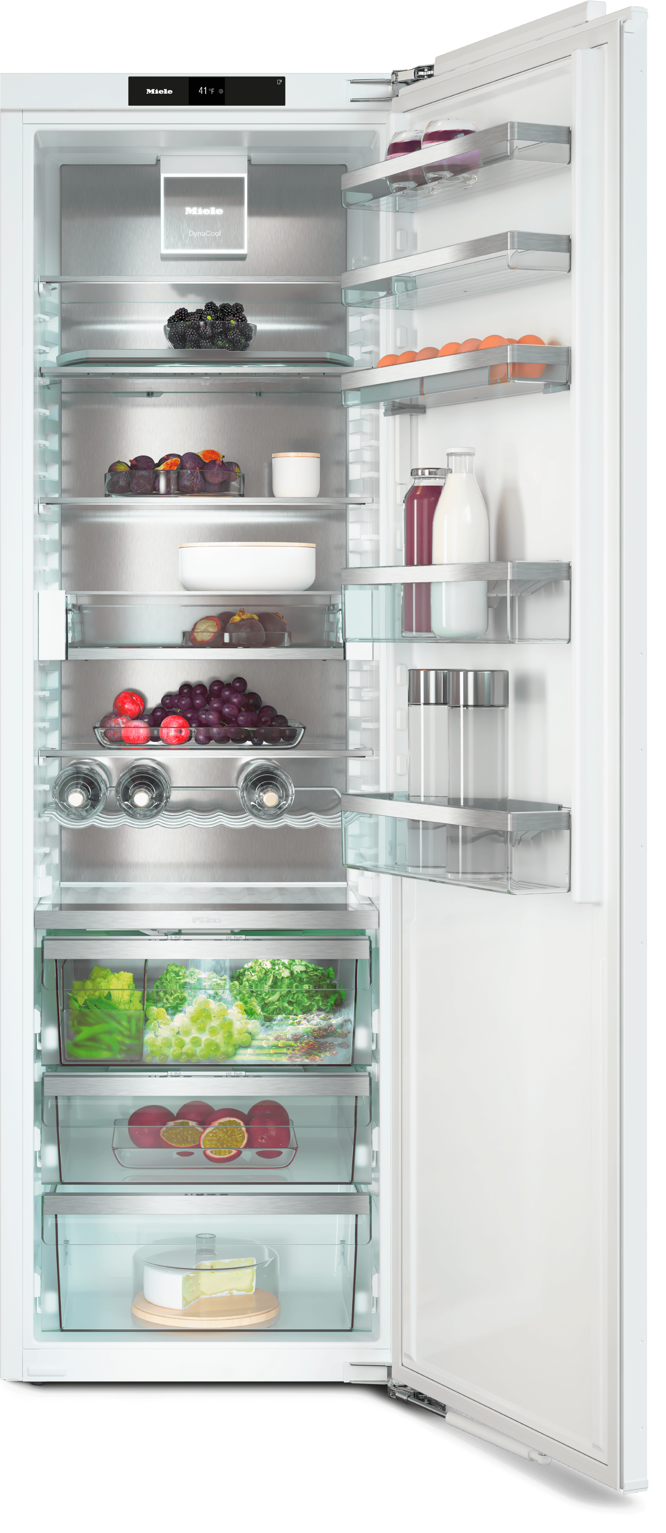 Built-in refrigerator, 70 1/16” (178 cm) niche height KS 7793 D