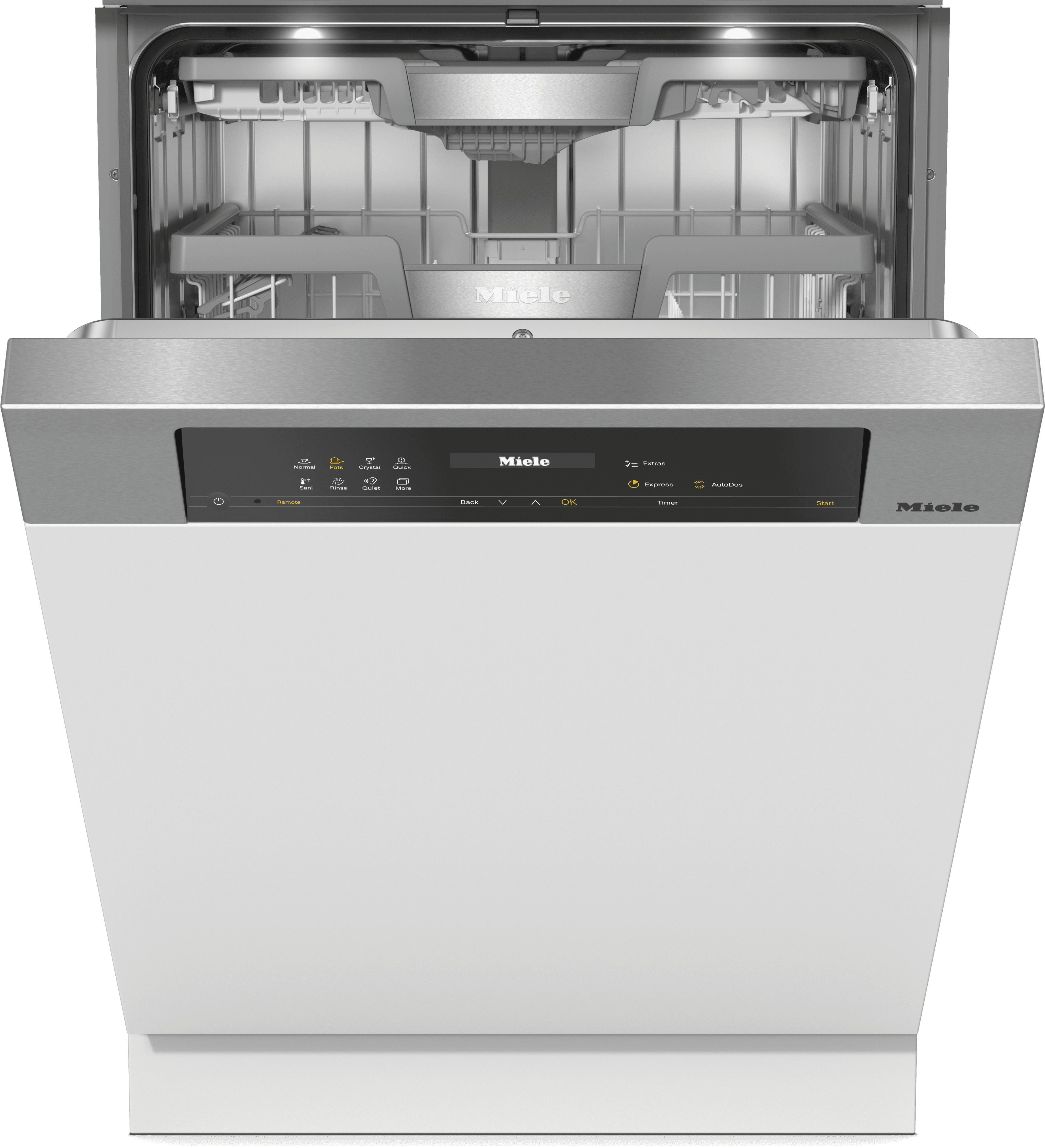 Semi-built-in dishwasher G 7716 SCi AutoDos