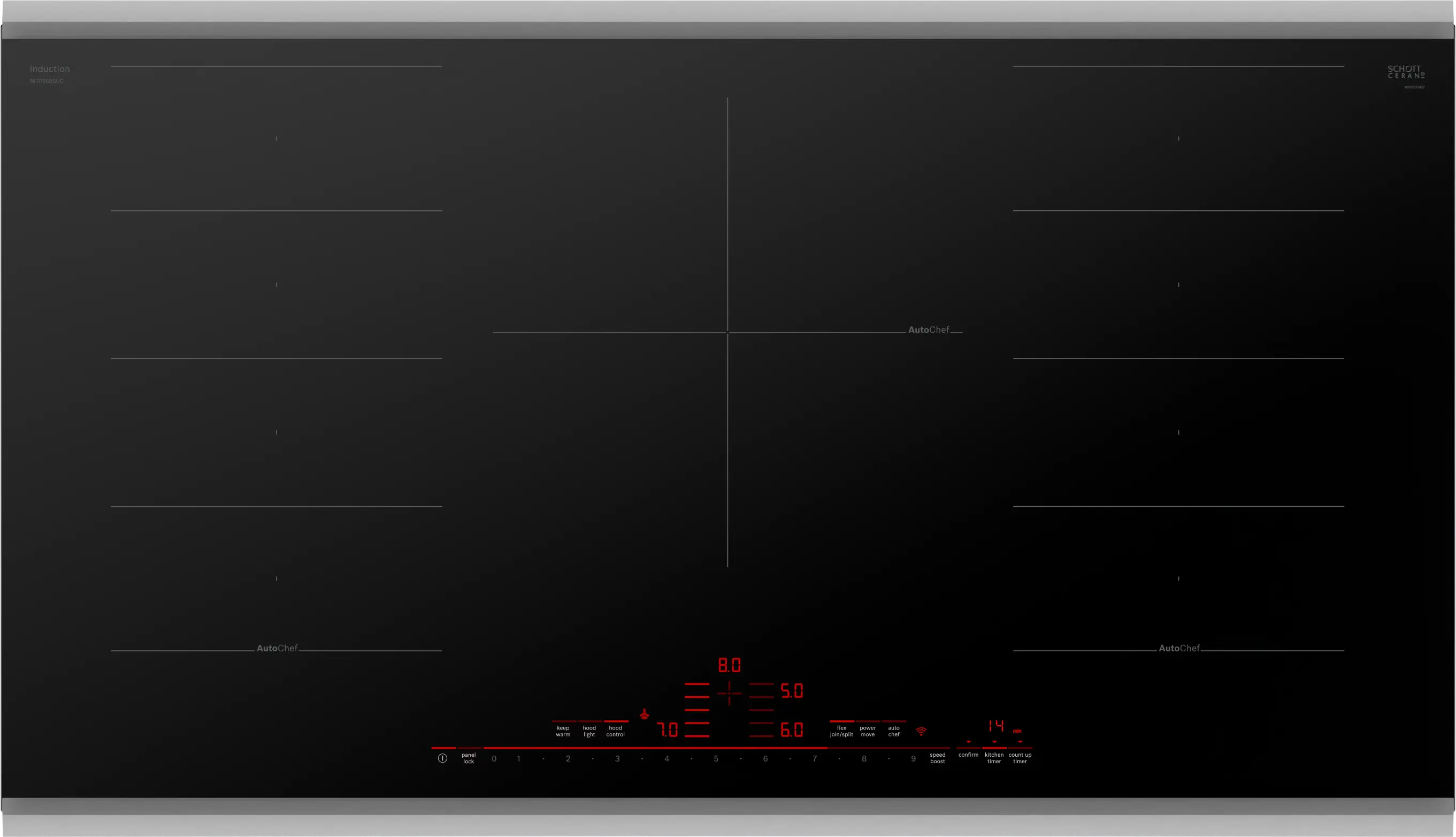 Benchmark™ Induction Cooktop 36'' Black,
