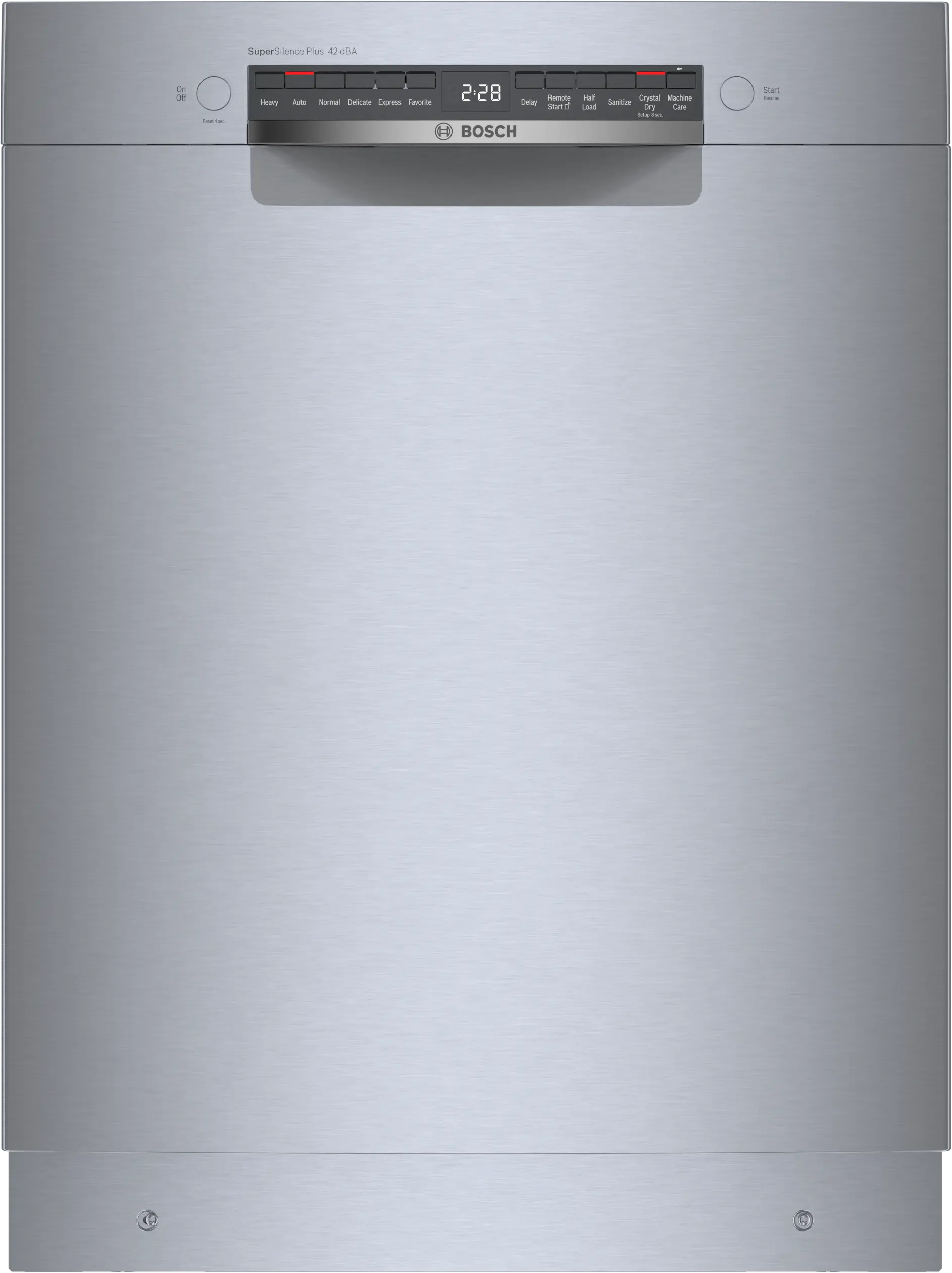 800 Series Dishwasher 24'' Brushed steel anti-fingerprint