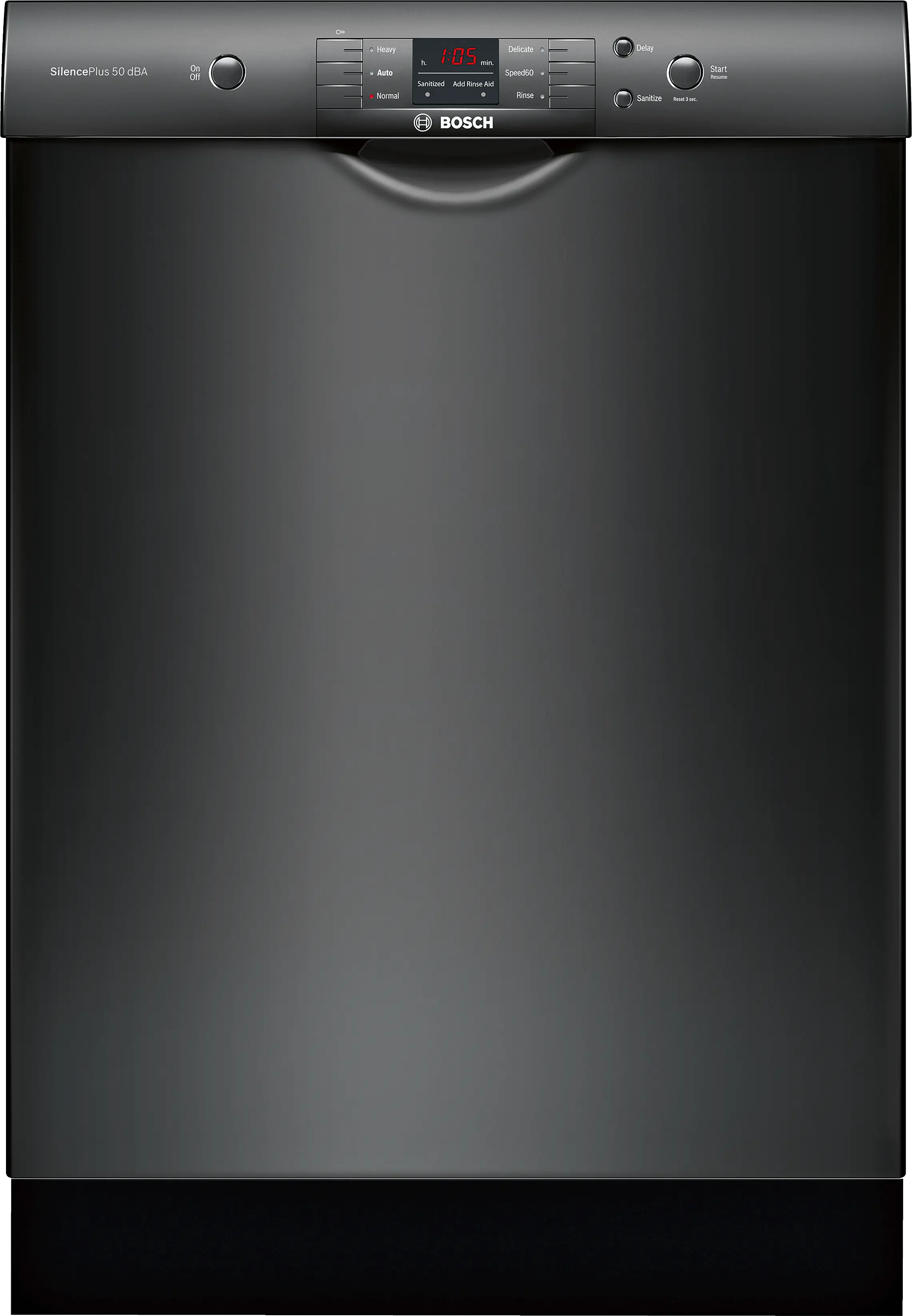 100 Series Dishwasher 24'' Black