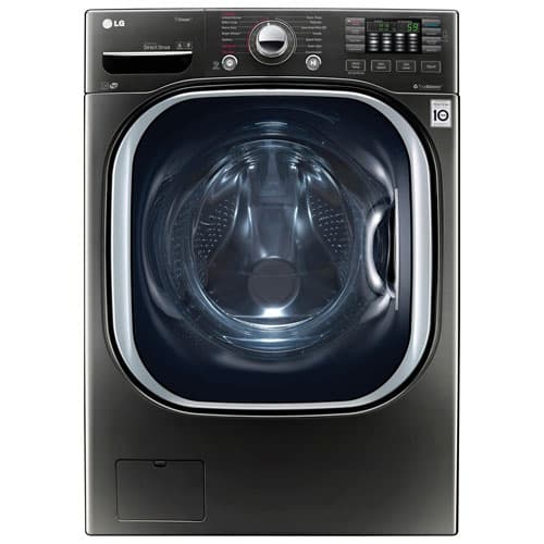 LG Electronics LG 5 2 Cu Ft High Efficiency Front Load Steam Washer Wm4370hka Black Stainless Wm4370hka
