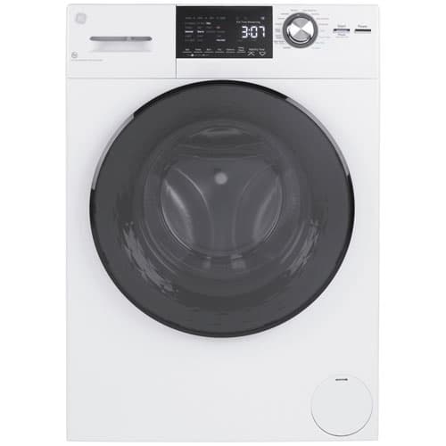 Ge 2 8 Cu Ft Compact All In One Front Load Washer And Condenser Dryer Gfq14essnww White