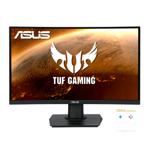 ASUS VG24VQE 23.8" Full HD Curved Gaming Monitor – 165Hz, 1ms, FreeSync, Eye Care