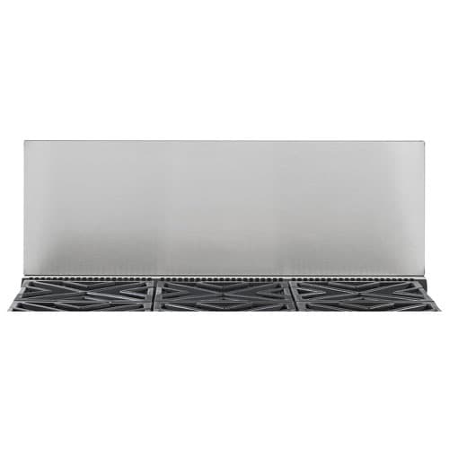 GE Backsplash for 36" Range (UX12B36PSS) - Stainless Steel