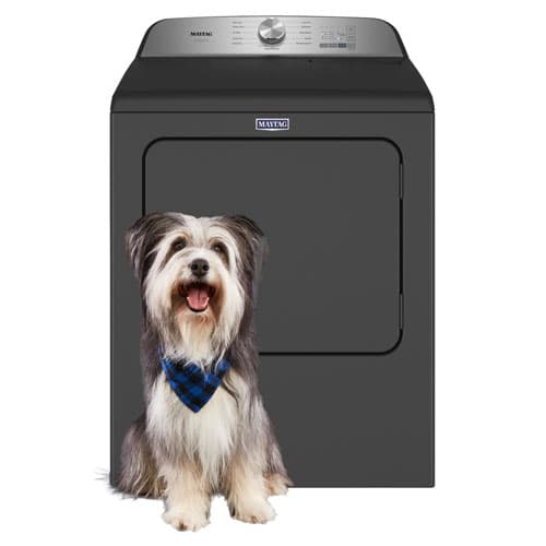 Maytag 7 Cu. Ft. Pet Pro Electric Dryer - Black Shadow - YMED6500MBK