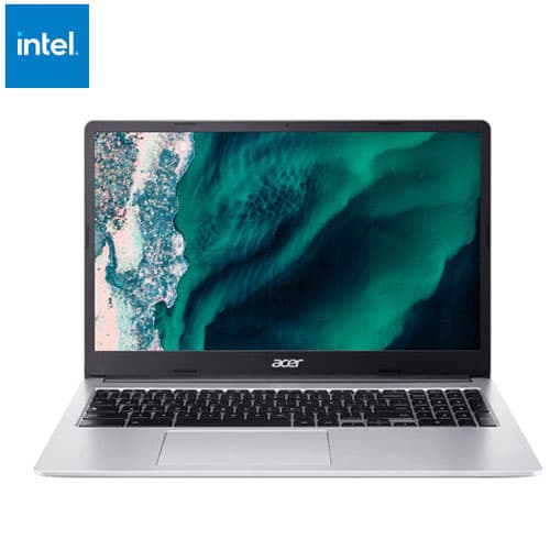 Acer 15.6" Chromebook Laptop w/3 month of Google AI Pro - Silver (Intel Celeron N4500/128GB/8GB RAM/ChromeOS)