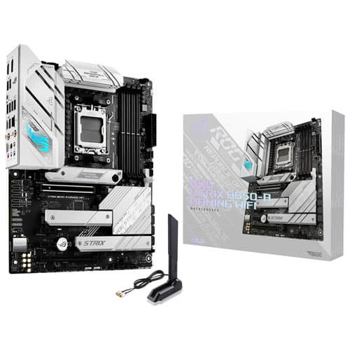 Asus Rog Strix B650 A Gaming Wi Fi 6e Am5 Motherboard For Amd Ryzen 7000 Series Cpus