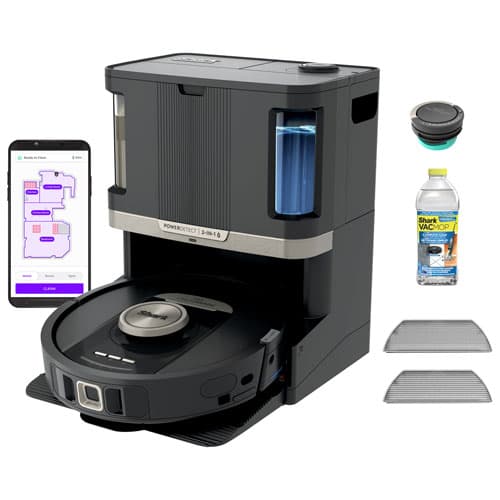 Shark PowerDetect™ Robot Vacuum and Mop and NeverTouch™ Base
