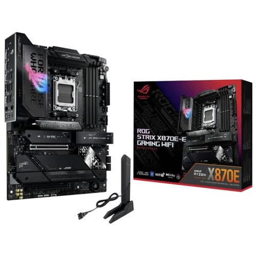 Asus Rog Strix X870e E Gaming Wi Fi 7 Am5 Ddr5 Motherboard