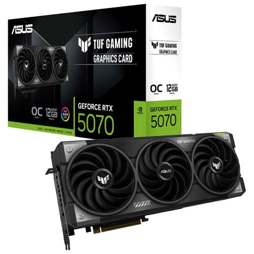 Asus Tuf Gaming Geforce Rtx 5070 Oc 12gb Gddr7 Video Card
