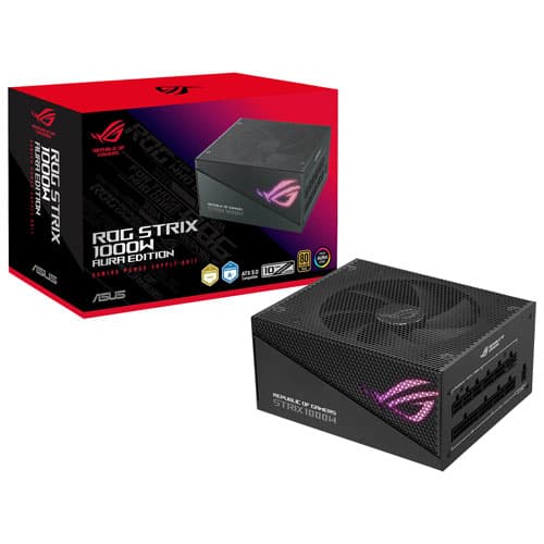 Asus Rog Strix 1000 Watts Atx Gold Aura Edition Power Supply