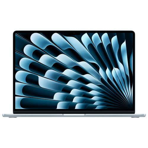 Apple MacBook Air 15.3" w/ Touch ID (2025) - Sky Blue (Apple M4 / 24GB RAM / 512GB SSD) - English