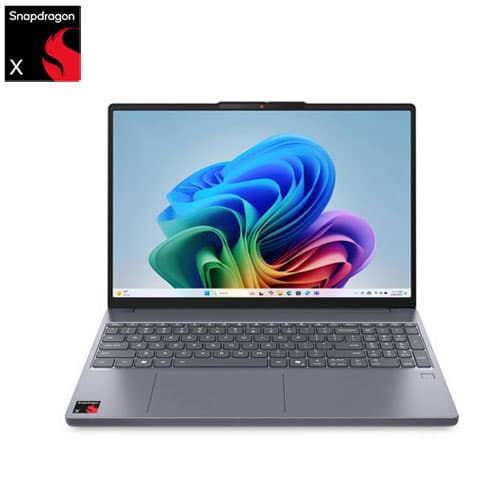 Lenovo IdeaPad Slim 3x 15.3" Copilot+ PC Laptop - Luna Grey (Snapdragon X/16GB RAM/512GB SSD/Windows 11)