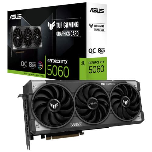 Asus Tuf Gaming Geforce Rtx 5060 Oc 8gb Gddr7 Video Card