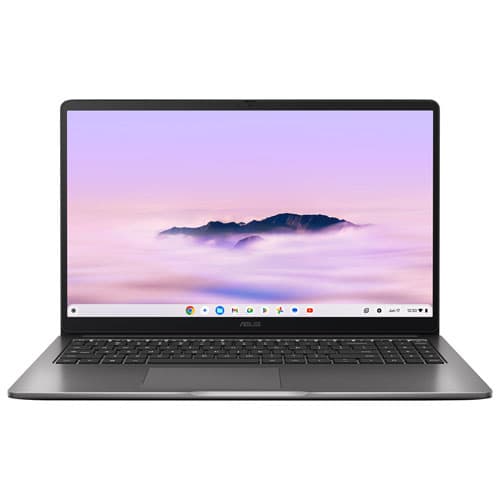 ASUS Chromebook Plus CX15 15.6" Chromebook Laptop w/12 month of Google AI Pro (Intel Core 3 N355/8GB RAM/128GB SSD)