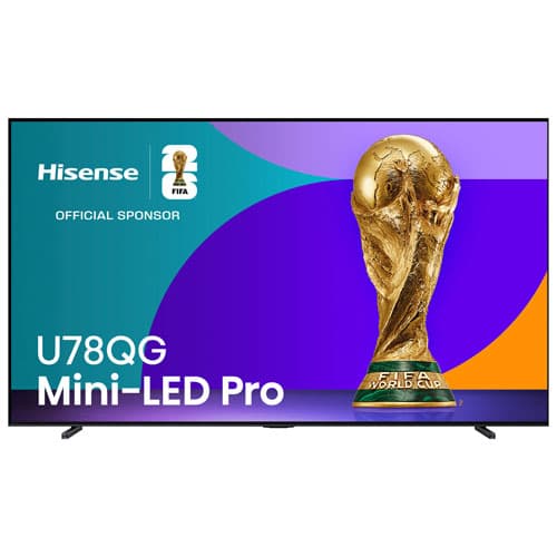 100" Hisense 100U78QG Mini-LED QLED AI 165Hz Google TV
