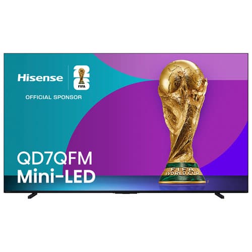100" Hisense Mini-LED QLED AI TV Fire TV - 100QD7QFM
