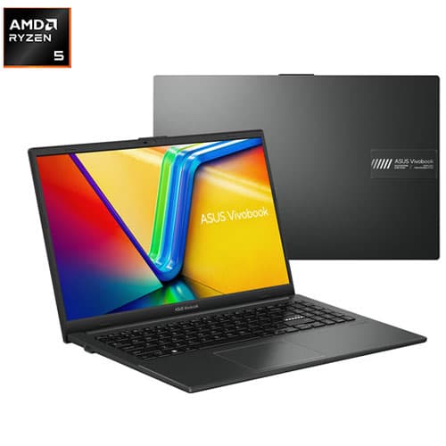 ASUS Vivobook Go 15 15.6" Laptop - Mixed Black (AMD Ryzen 5 7520U/16GB RAM/512GB SSD/Windows 11 Home)