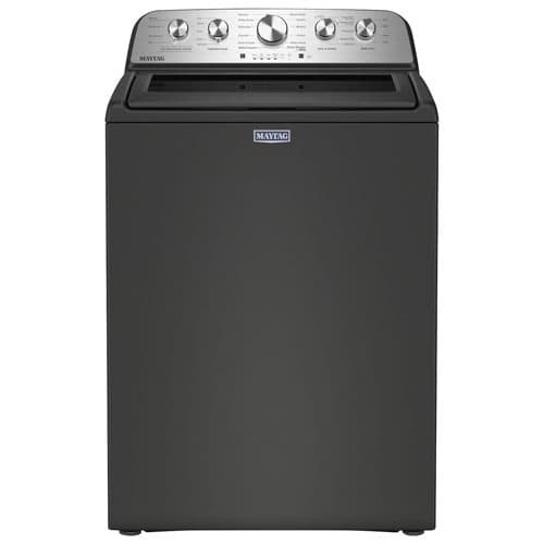 Maytag 5.5 Cu Ft. Top Load Impeller Washer with Pet Pro Option – Volcano Black - MTW5600RU