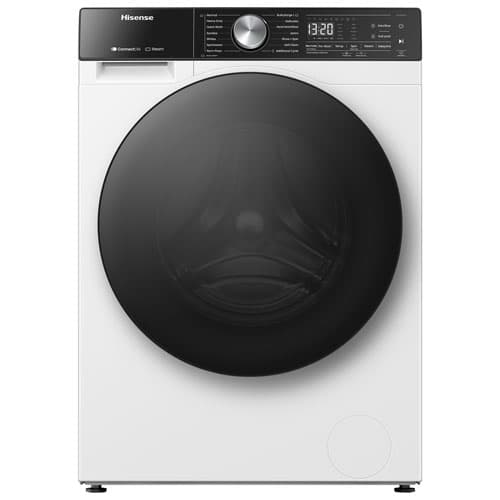 Hisense Compact 3.1 Cu. Ft. Front Load Steam Washer with Wi-Fi (WF5S2845BW) - White