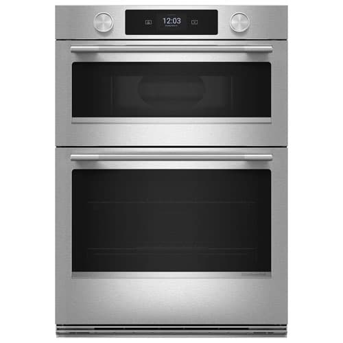 KitchenAid 30" 5 Cu. Ft. Combination True Convection Electric Wall Oven (KOEC730SPS) - PrintShield Stainless