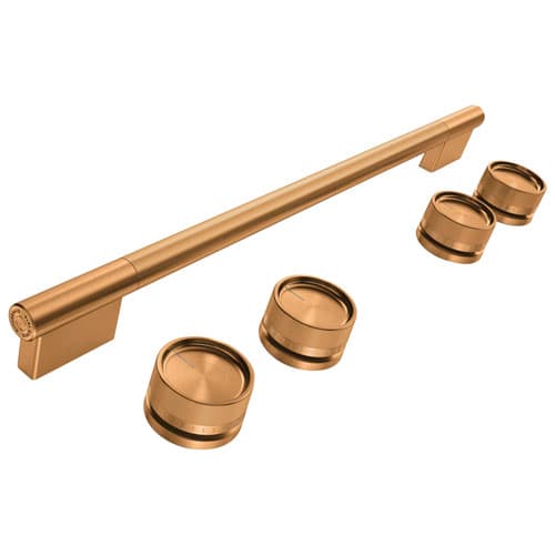 Kitchenaid 5 Piece Handle Knob Hardware Accessory Kit For Slide In Convection Electric Range W11773971 Bronze