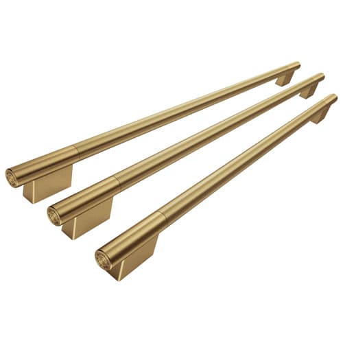 Kitchenaid Handle Accessory Kit For 42 Built In French Door Bottom Mount Refrigerator W11777175 Brass