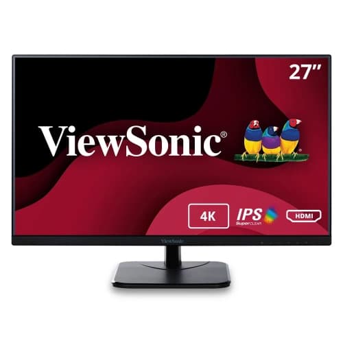 ViewSonic 27" 4K UHD 60 Hz 5 ms GTG IPS LED Monitor - (VA2756-4K-MHD)