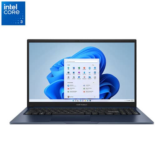 ASUS Vivobook 15 15.6" Laptop - Quiet Blue (Intel Core 3 100U/8GB RAM/512GB SSD/Windows 11 Home)