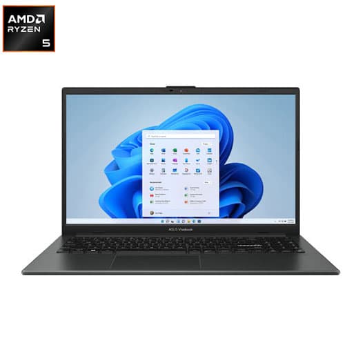 ASUS Vivobook Go 15 15.6" Laptop - Mixed Black (AMD Ryzen 5 40/8GB RAM/512GB SSD/Windows 11 Home)