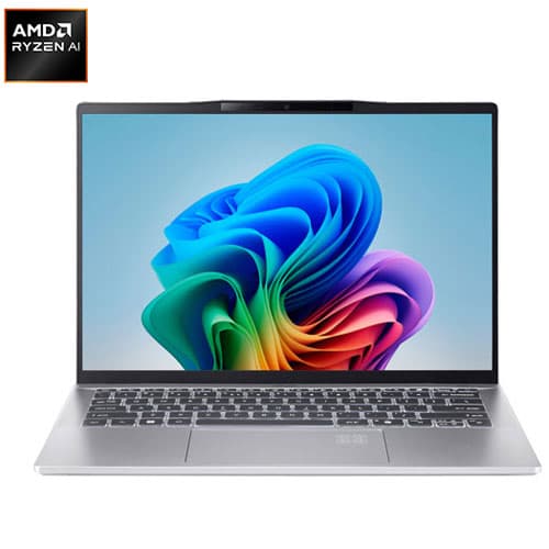 Acer Swift 14 AI 14" Touchscreen Laptop - Pure Silver (AMD Ryzen AI 9 365/32GB RAM/1TB SSD/Win 11)