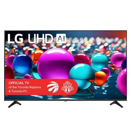 75 inch LG UHD AI UA75 4K Smart TV 2025