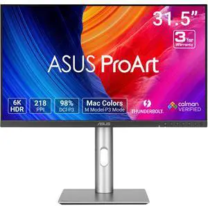ASUS ProArt Display PA32QCV 32"(31.5" viewable) 6K HDR Computer Monitor