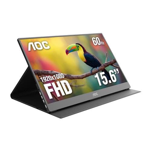 AOC 16" FHD 1920 x 1080 TFT IPS 60Hz USB-C 60Hz Portable Monitor
