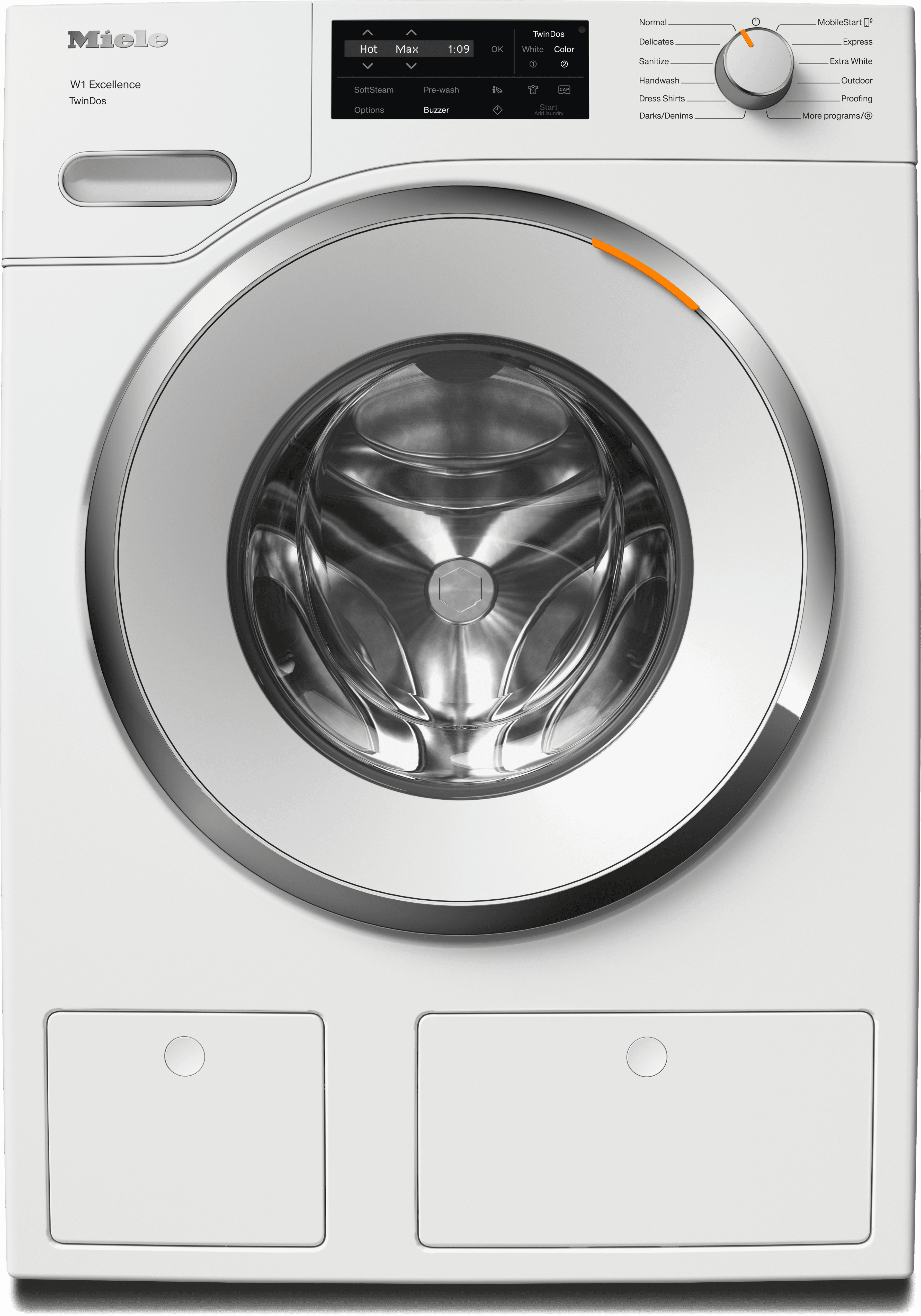 W1 front-loading washing machine: WXF660 WCS TDos