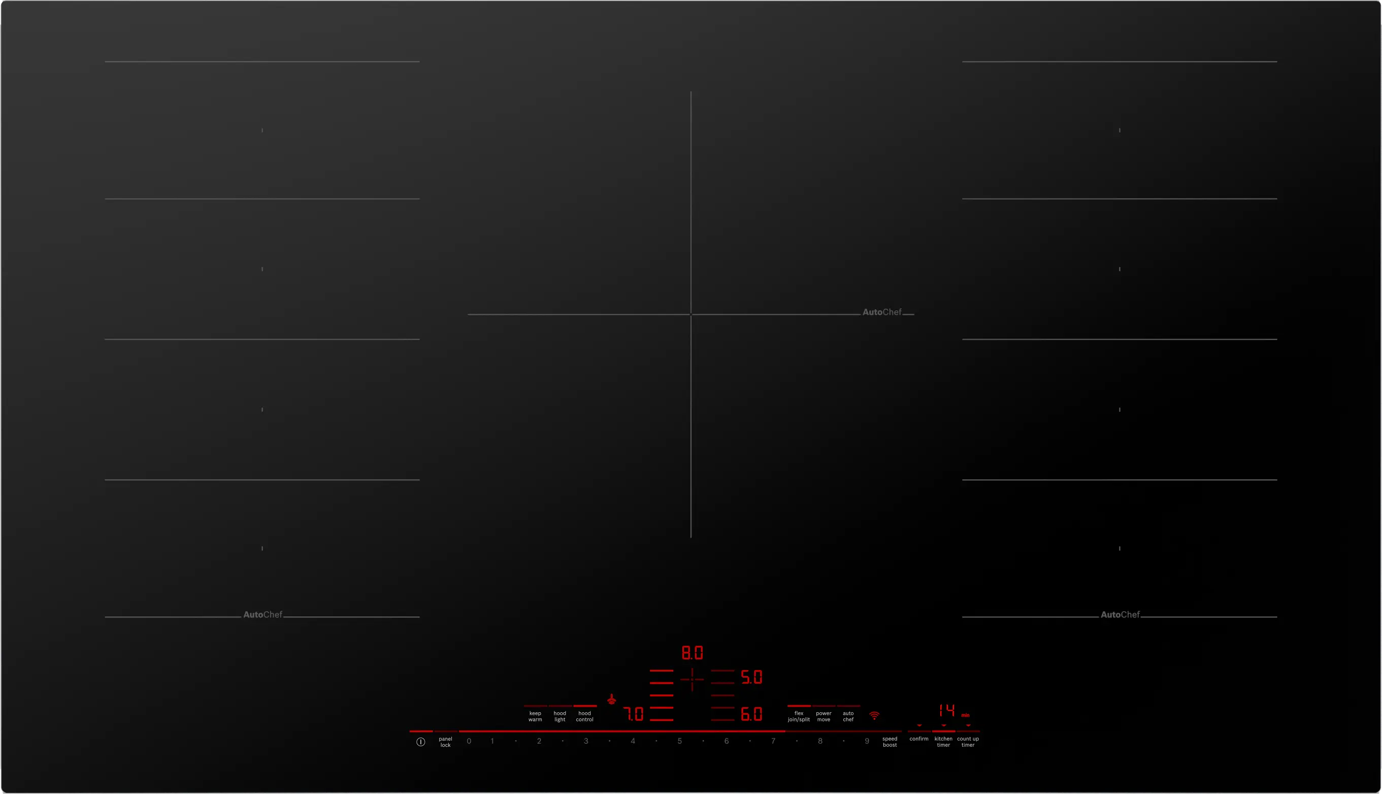 Benchmark™ Induction Cooktop 36'' surface mount without frame