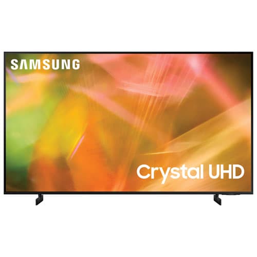 Samsung 43" 4K HDR Smart 120MR LED TV - UN43AU8000FXZC
