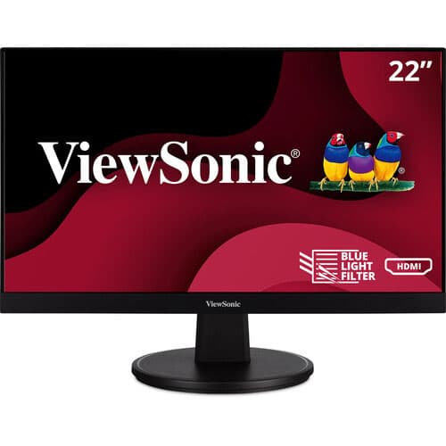 VIEWSONIC 22" FHD 75Hz 5ms GTG MVA LCD FreeSync Gaming Monitor - Black (VA2247-MH)