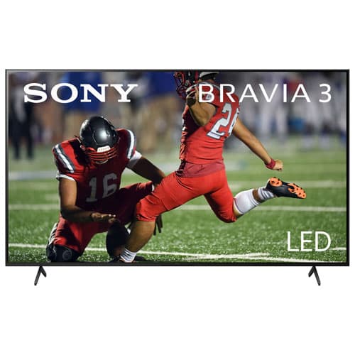 Sony Bravia 3 75" S30B Series 4K UHD HDR LED Smart Google TV (K75S30B) - 2024