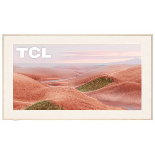 TCL NXTVISION 55" 4K UHD HDR QLED Smart Google TV (55A300W) - 2024 - White