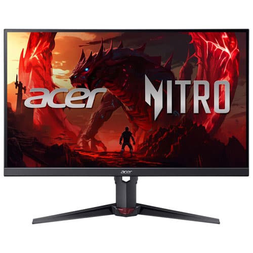 Acer Nitro 23.8" FHD 200Hz 0.5ms GTG IPS LED FreeSync Gaming Monitor (XV240Y) - Black