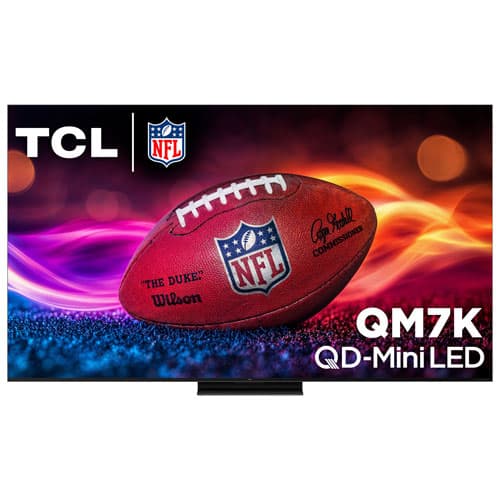 TCL 85" QM7K Series QD-Mini LED QLED 4K UHD Smart TV with Google
